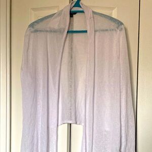 Beautiful White Sheet Cardigan